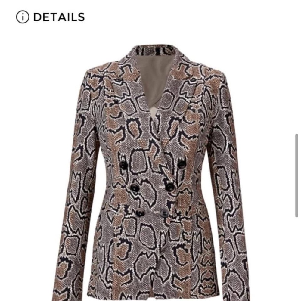 Cabi #3733 Python Blazer. Size 12. - image 5